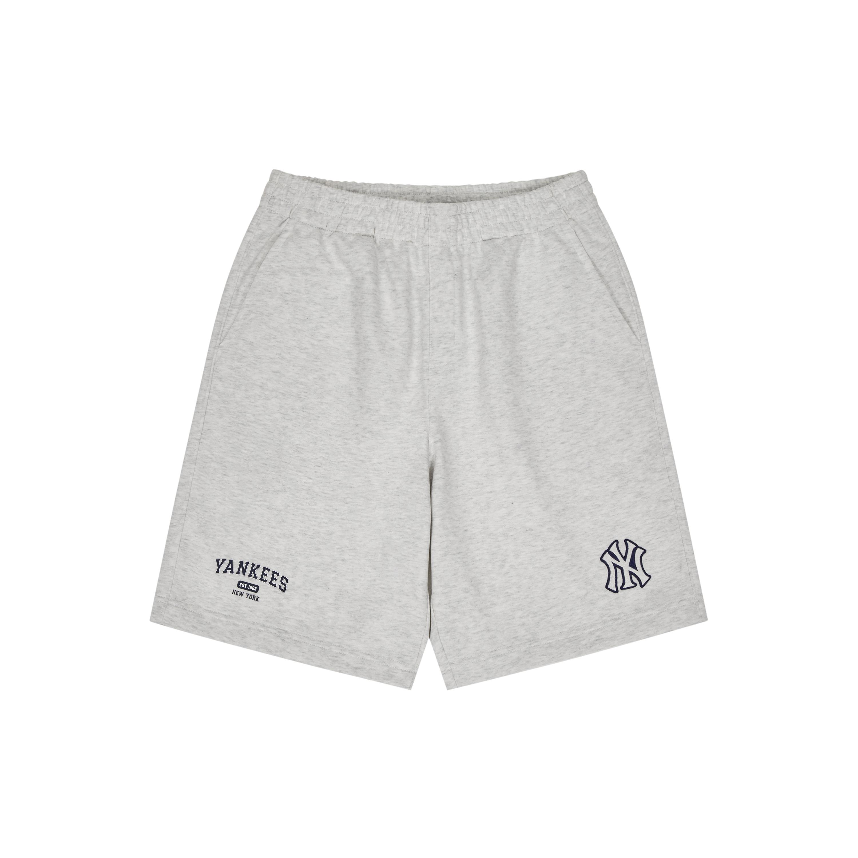 

New MLB Casual Shorts Unisex Light Heather Gray 3ASPV0143-50MGL XS