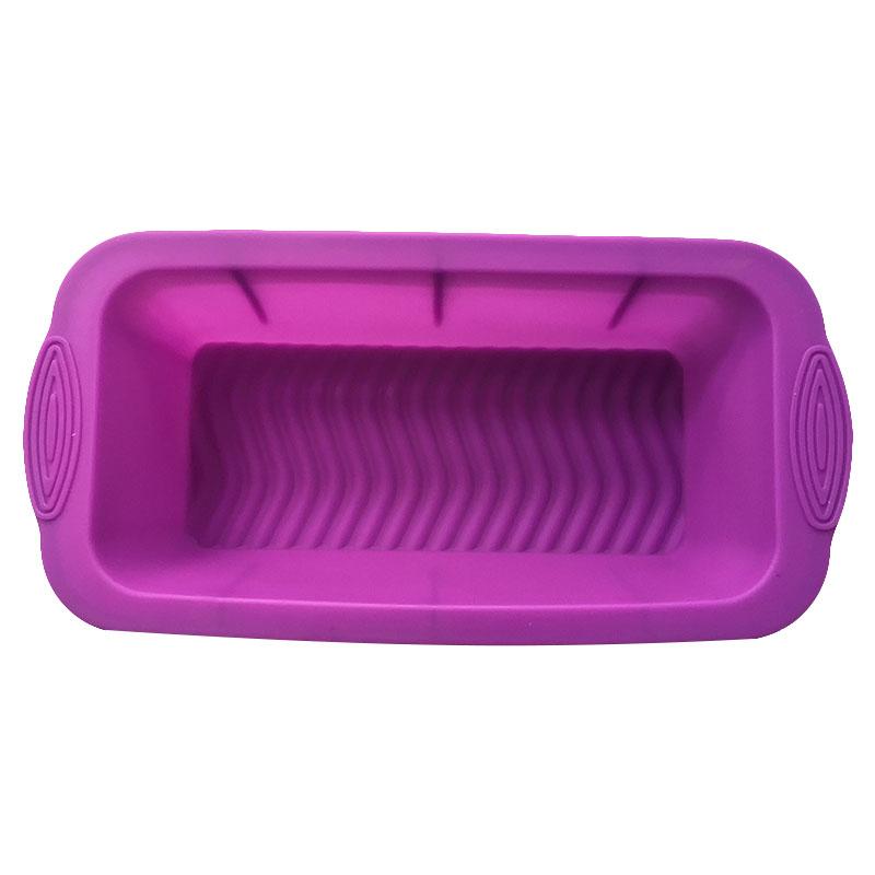 Molde de silicona para pasteles, accesorios para hornear, molde rectangular para pan, tostadas, moldes para pasteles, herramientas de cocina para el hogar, molde para pajitas