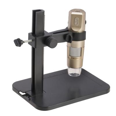 800W WiFi Digital Microscope Featuring 1600X Magnification and 8 LED Lights for Skin Examination and Circuit Analysis