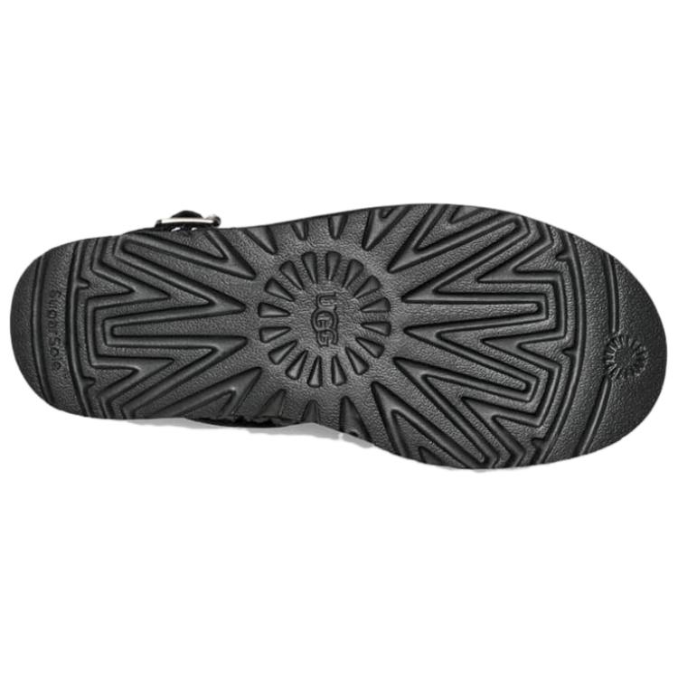 UGG Sheepskin Versatile Comfortable Trendy Fashion Short Snow Boots Women boots Black 1144041-BLK