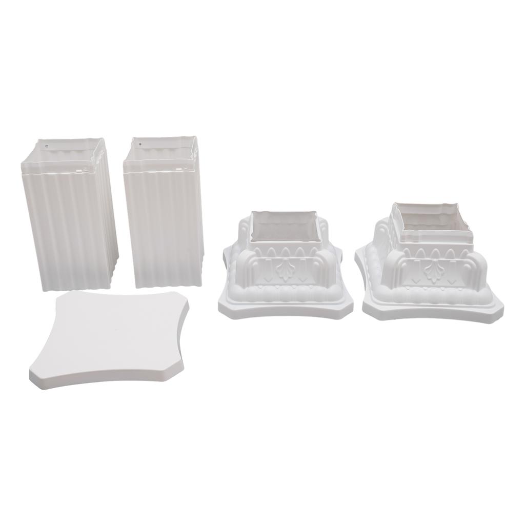 Römische Säulen Kunststoff Hochzeitsständer Säule Griechische Statue Pflanzenständer Event Party Dekorative Säule Blumentopfhalter Dekor