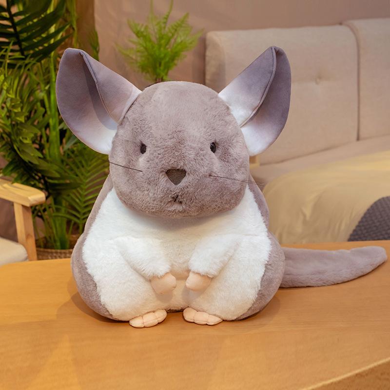 Cartoon Chubby Hamster Doll Cartoon Little Mouse Plush Toy Claw Machine Ragdoll Doll Birthday Gift