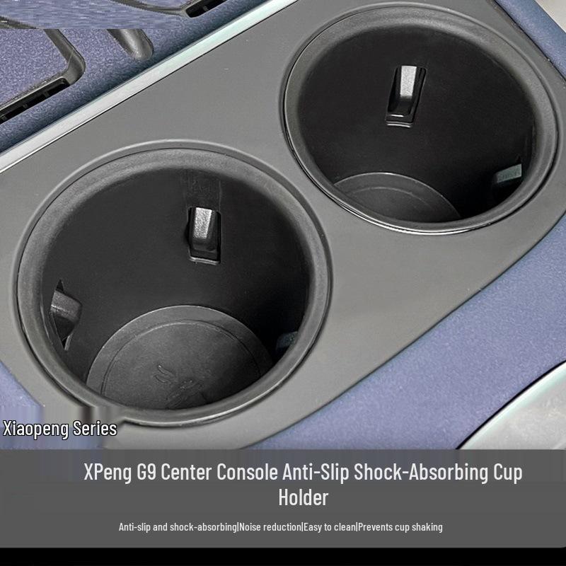 Antypoślizgowa osłona uchwytu na kubek dla 24-25 XPeng G9: Stabilizator napoju i akcesorium do wnętrza
