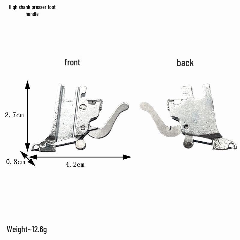Multifunctional Electric Sewing Machine with Zipper, Binding, and Overlock Presser Foot Attachments