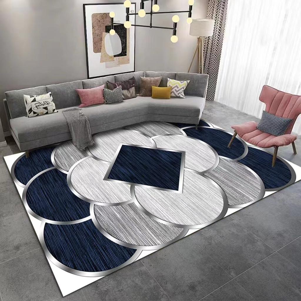 Europa Retro Stil Teppich Party Wohnzimmer Sofa Schlafzimmer Bettseite Arbeitszimmer Eingangstür Matte Rutschfest Leichter Luxus Heimdeko Matte
