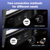 2in1 Wired To Wireless CarPlay Dongle Android Auto Adapter USB Dongle Mini AI Box Plug and Play for OEM Car  Connection