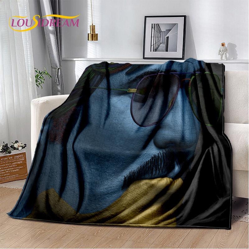 Jose Pedro Balmaceda Pascal 3D Printed Soft Plush Blanket,Flannel Blanket Throw Blanket for Living Room Bedroom Bed Sofa Picnic