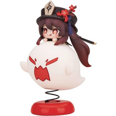 Apex Genshin Impact Hu Tao Chibi Figure Non-Scale PVC & ABS & Metal Painted Collectible Stand