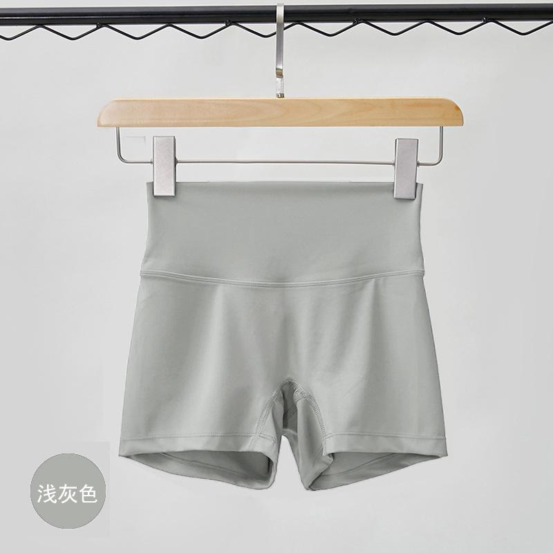 Sports Shorts Spring and Summer New Solid Color Yoga Shorts Tight High Waist Elastic Sports Fitness Three-point Yoga Pants Women
