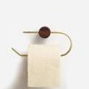 Bathroom Toilet Paper Holder Wall Mount Tissue Roll Hanger Bathroom Accessories Wall Paper Porta Papel Higienico Wood Copper