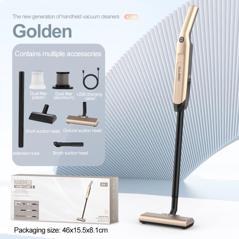 Portable High-Power Wireless Vacuum Cleaner with Strong Suction for Dust Removal