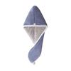 Quick Dry Towel for Home Reversible Hair Wrap, Microfiber Turban with Button, Dry, Thickened Drying Hat Absorbent Anti-frizz Women Long Thick