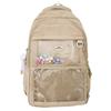 Schoolbag Japanese new backpack girl transparent baby bag campus large capacity backpack pain bag student schoolbag wholesale
