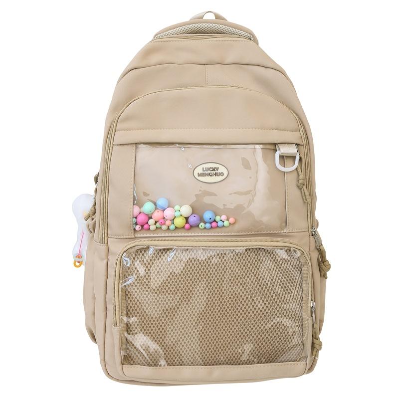 Schoolbag Japanese new backpack girl transparent baby bag campus large capacity backpack pain bag student schoolbag wholesale