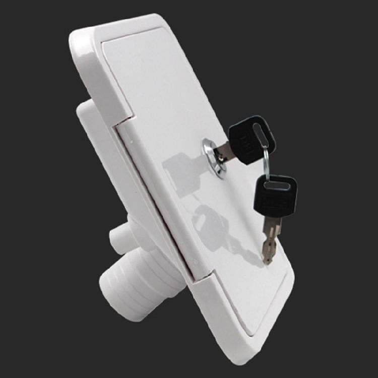 Tralier RV Lockable-Leakproof for Fresh Water-Inlet Gravity-Filling Port for Hat