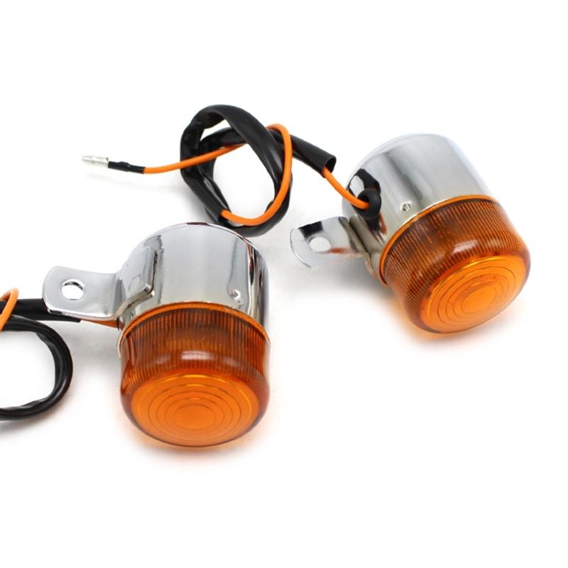 12V LED Turn Signal Kit Front Turn Signal Light Modified Amber Light  LED Motorcycle Turn Signal Light