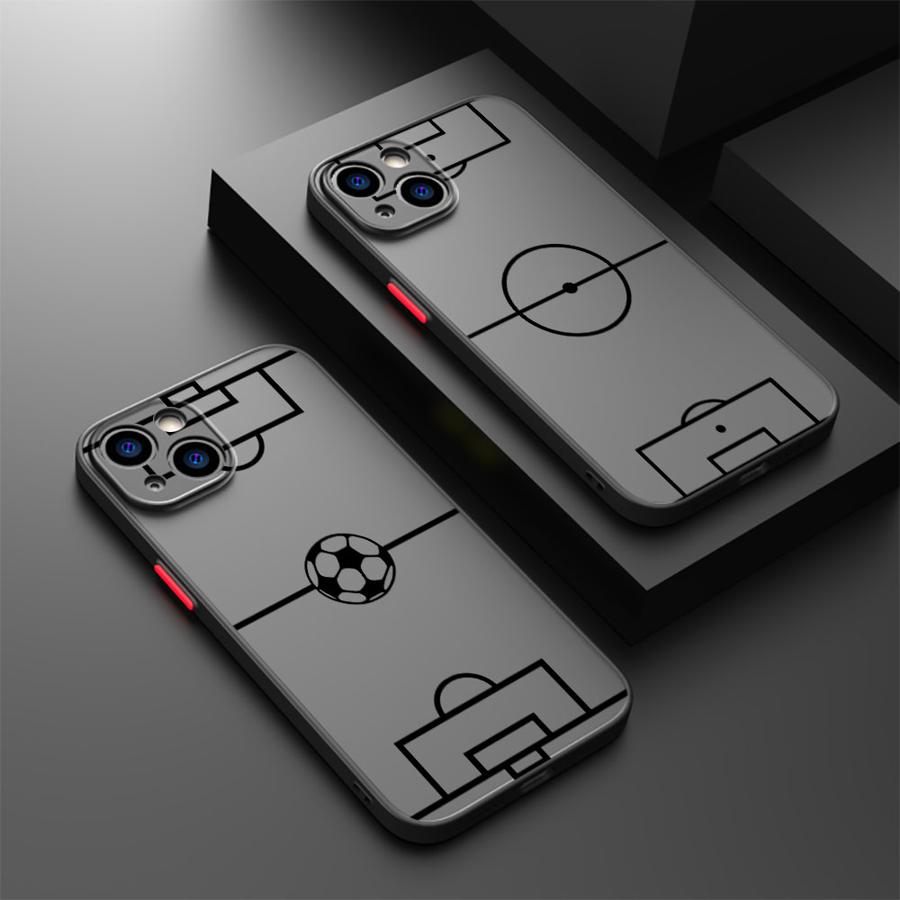 Funny Football Funda Back Phone Cover Case for iPhone 17 Pro Max 7 8 SE 15 13 Mini 11 Air 16 Plus 12 14 X XS XR 17P 16P