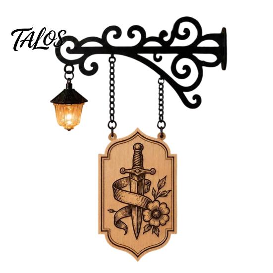 Illuminazione Retro per Libreria Lampada Decorativa con Fermalibri Integrati Lanterna da Biblioteca in Ferro per Angolo Lettura Decorazione Unica per Ufficio Domestico LED Libro
