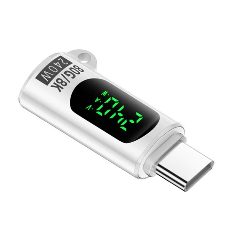 Type C Digital Display Adapter 240W Supports 8K Video Transmission For Enhances Data Transfer & Safe Charging Experience