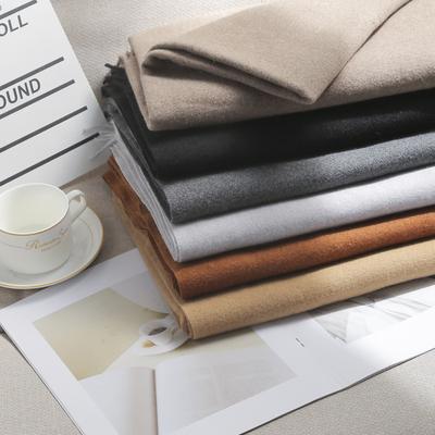 300G Solid Color Imitation Cashmere Scarf Women, Cashmere Feel Warm In Autumn And Winter Thickened Scarf