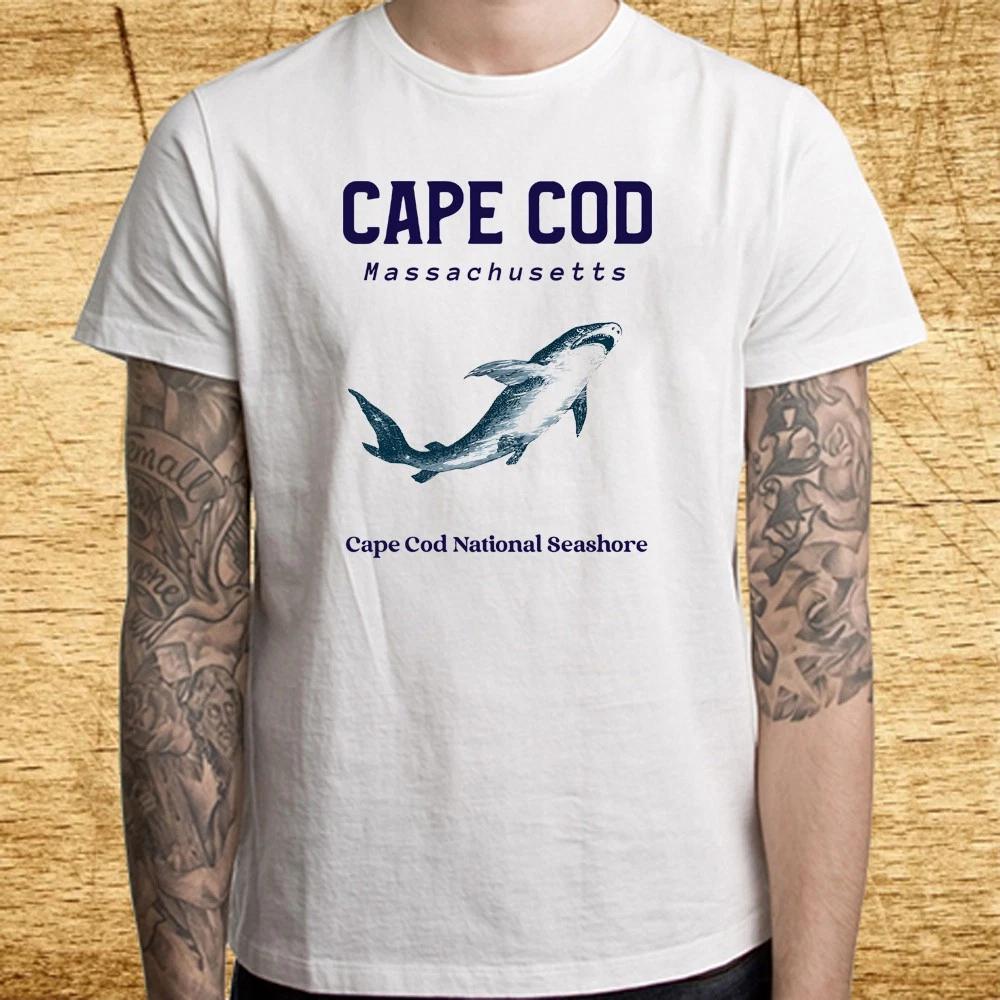 Cape Cod National Seashore Shark White Size S-5XL S