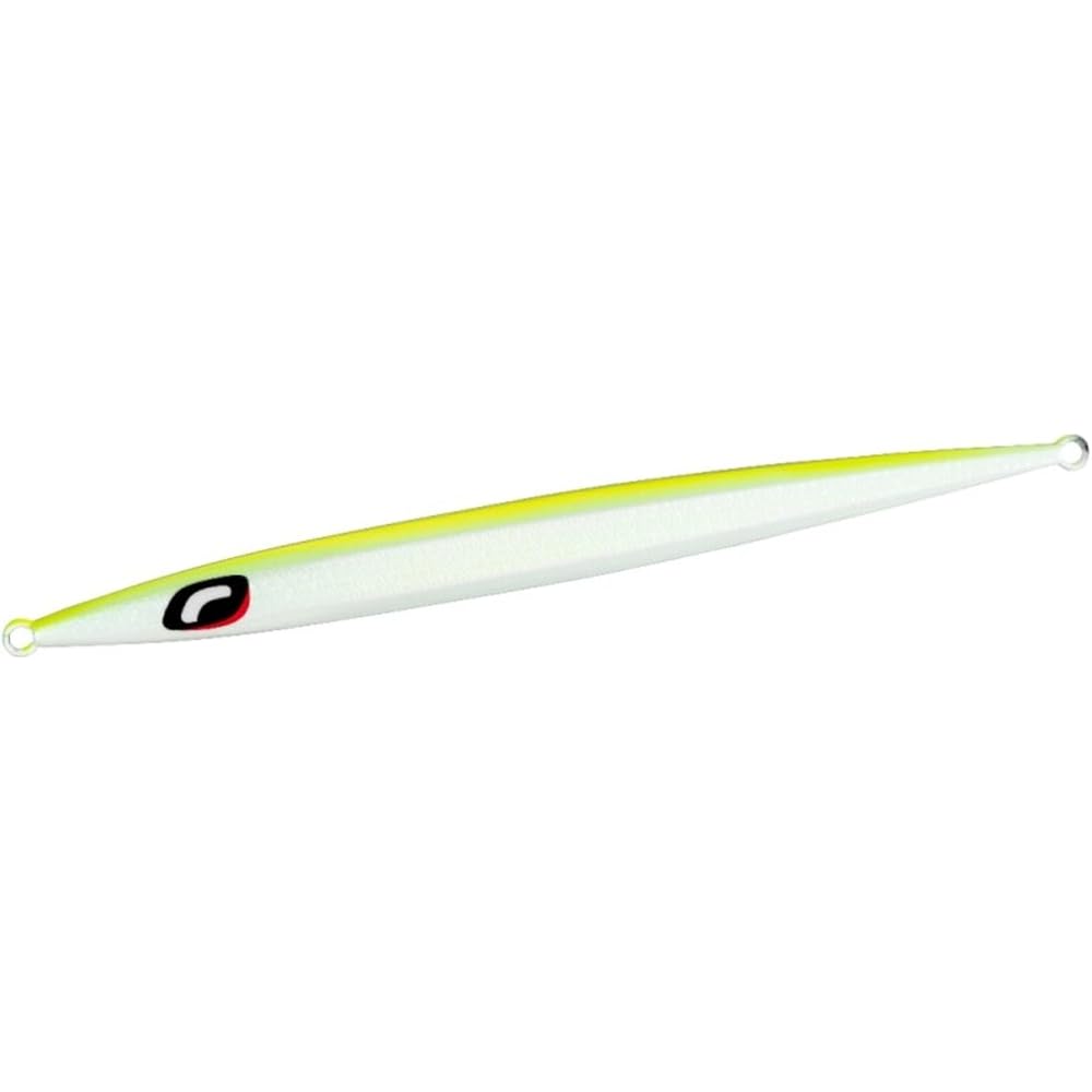 Shimano Ocea Stinger Butterfly Easy Pebble 400g Offshore Jig Chartreuse Back