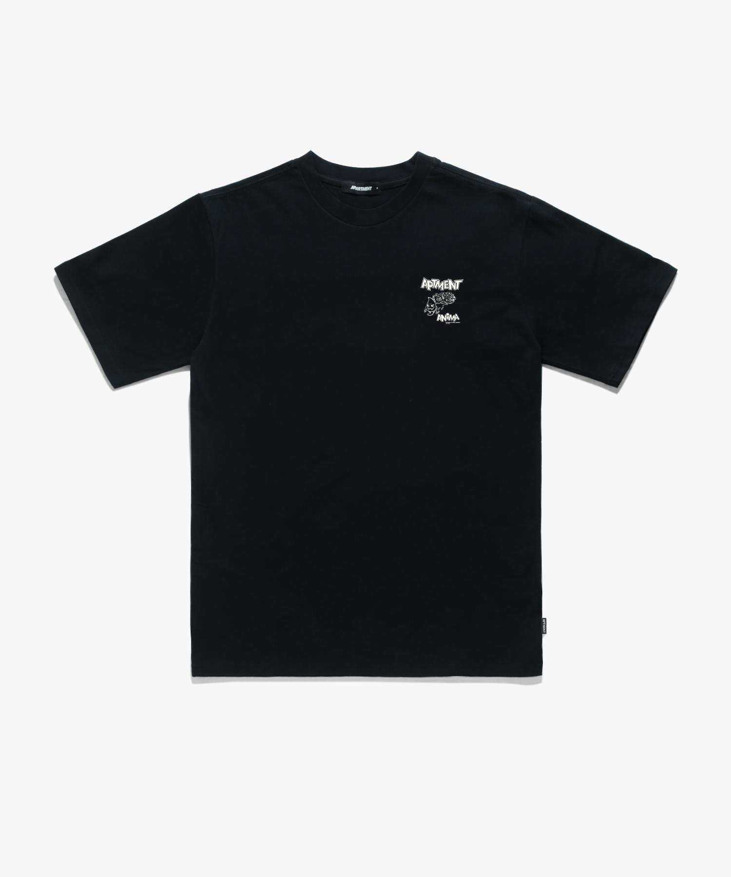 Apartment Calse Half Sleeve - Black Black/L