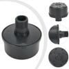 Filtro dell'aria di ricambio per compressori con filettatura maschio da 20 mm Adatto per compressori d'aria a pistone e piccole pompe ad aria