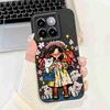 Cover For Xiaomi 14 Case Silicone Shockproof Soft Camera Protective Pattern Matte For Xiaomi 14 Mi14 Xiaomi14 5G 2023 Cases
