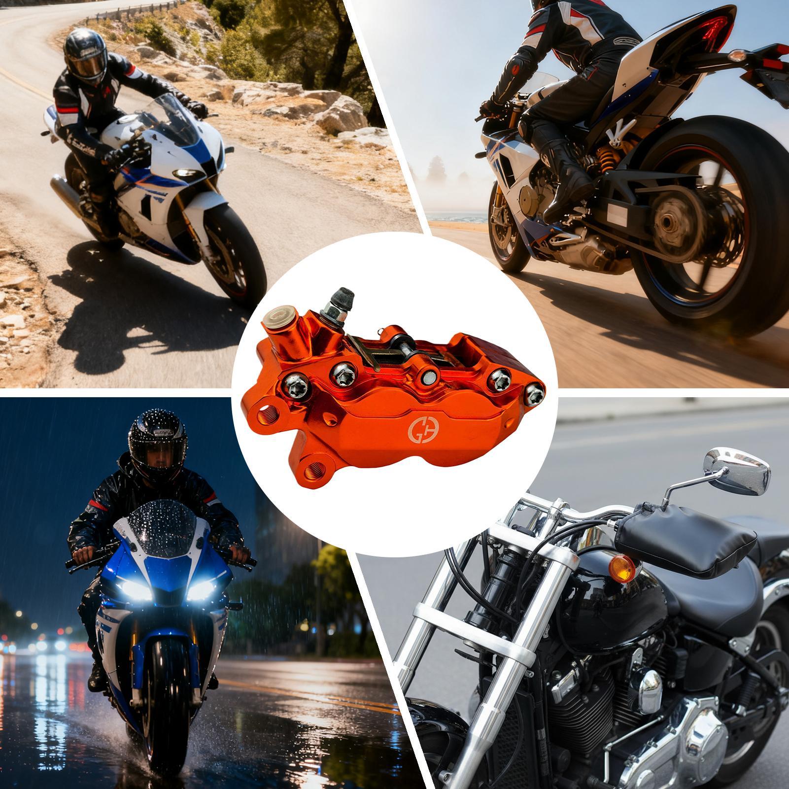 Motorcycle Brake Assembly Aluminum Alloy Lightweight Clip Motorcycle Brake Assembly For ATV Electric Scooter Motocross Trail CHINA