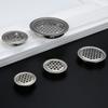 Round Mesh Hole Cover Stainless Steel Ventilation Cover For Wardrobe Cabinet Air Vent Louver Furniture Accessories Home Decor