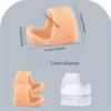 2PCS Toe Separator Orthotics for Foot Discomfort Repair Overlapped Toes (Pink/White)