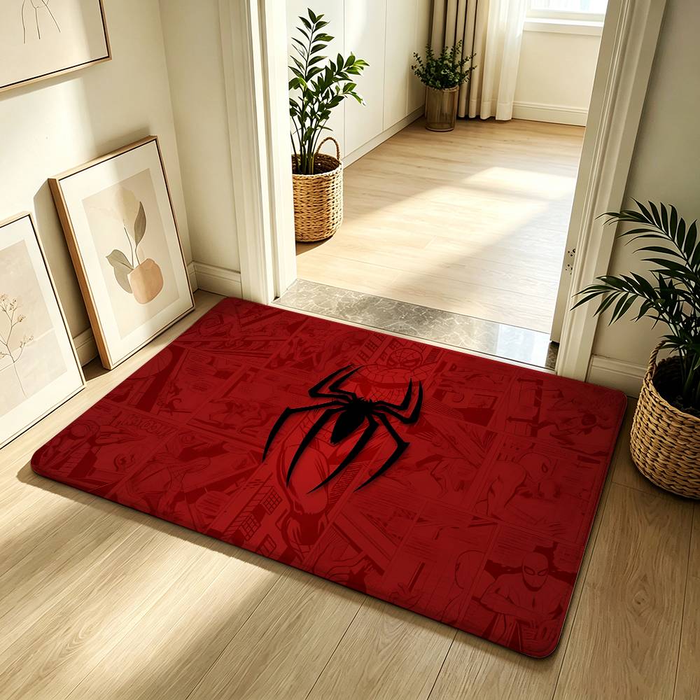 Movie-S-spider-manS Classic Carpet Bathroom Anti-slip Mat Door Mat Home Decoration Mat Entrance Door Mat Scratch-resistant Mat