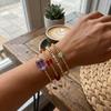 Vintage Beaded Stacked Bracelet Combination Personalized Handpiece Female Gold Plated