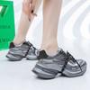 Silver Core Storm 2025 Summer New Color Matching Pair of Shoelaces Casual Shoes Women's Platform Heightening Dad Shoes Women's Shoes