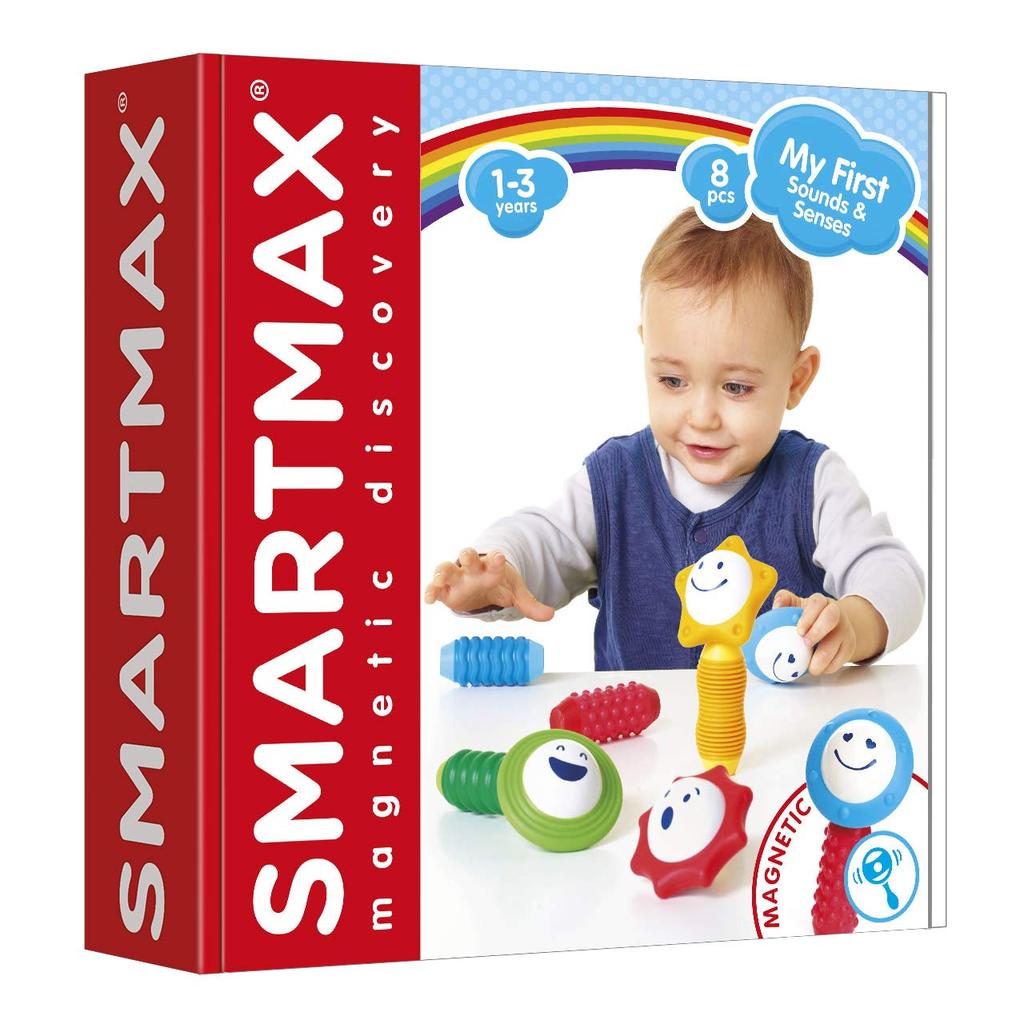 Smartmax First Magnetic Toy for Senses and 8 Authentic Product Toddlers, Sound, Feelings, Pieces, SMX224,