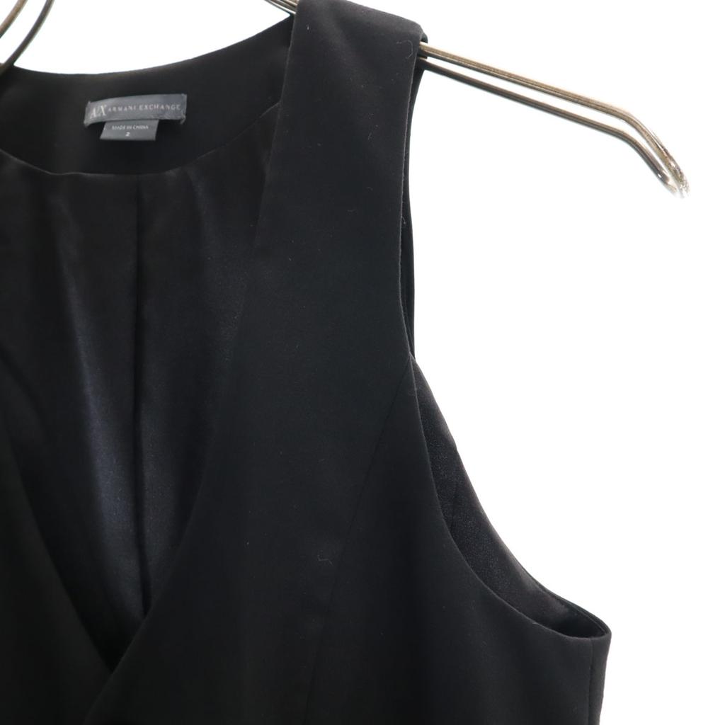 ARMANI EXCHANGE Best No sleeve All in one 2 Black Women Used
