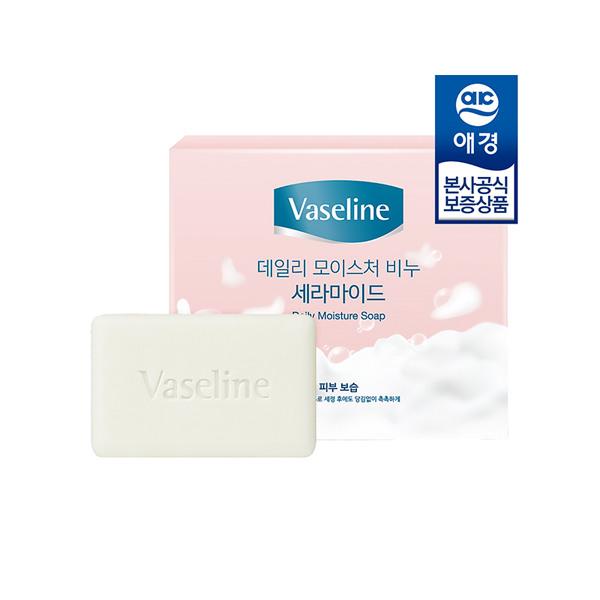 Мыло Vaseline Daily Moisture с керамидами 100 г x 10 шт. 100g soap x1