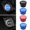 WGLRK1 12V Universal Car Cigarette Lighter Plug Cover For Volkswagen VW GTI Logo Black Red Eject Button Car Interior Accessories