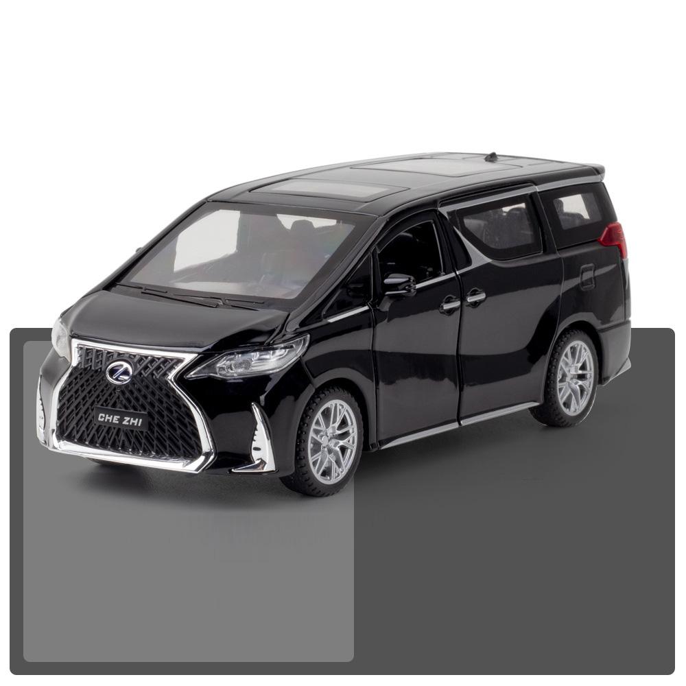 1/32 LM300 Alloy Diecasts Model Car 6 Doors Can Be Opened SUV Toys with Light and Sound Vehicle Model for Kids Birthday Gifts