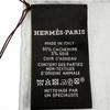 Pristine HERMES scarf Carre 115 Sangle Logo leather tag cashmere Women Used