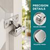 Stainless Steel Right Angle Door Latch Multi-functional Toggle Latch Cabinet Lock  Furniture