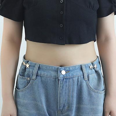 Versteller Verstellbare Taillenschnalle Für Jeans Kein Nähen Erforderlich Sternknopf Versteller Für Hosen Und Röcke Taille