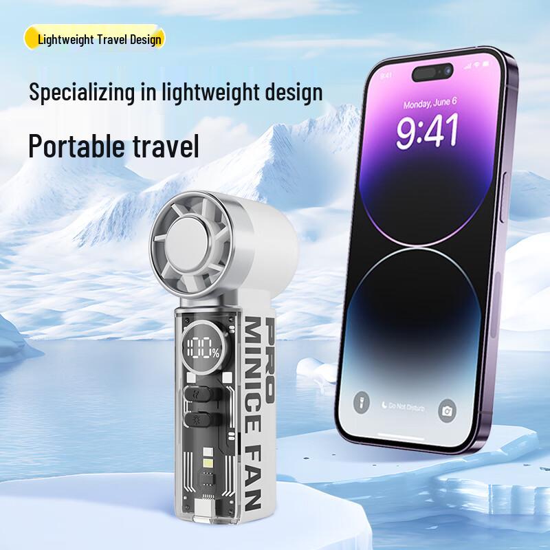 Portable Semiconductor Cooling Handheld Fan