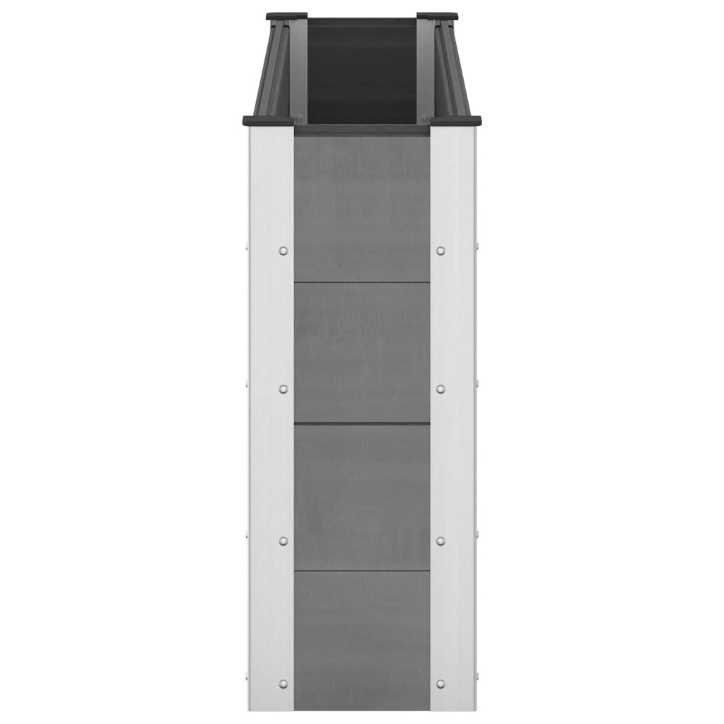 Raised Garden Bed Gray 150 X 30 X 72 Cm