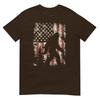 Bigfoot Sasquatch America Flag Patriotic Unisex Unisex Kids Tshirt