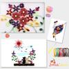 Origami Paper Set, Origami Tools and Materials Pack, Gradually Changing Color Origami Strips, Origami Tool Set 518