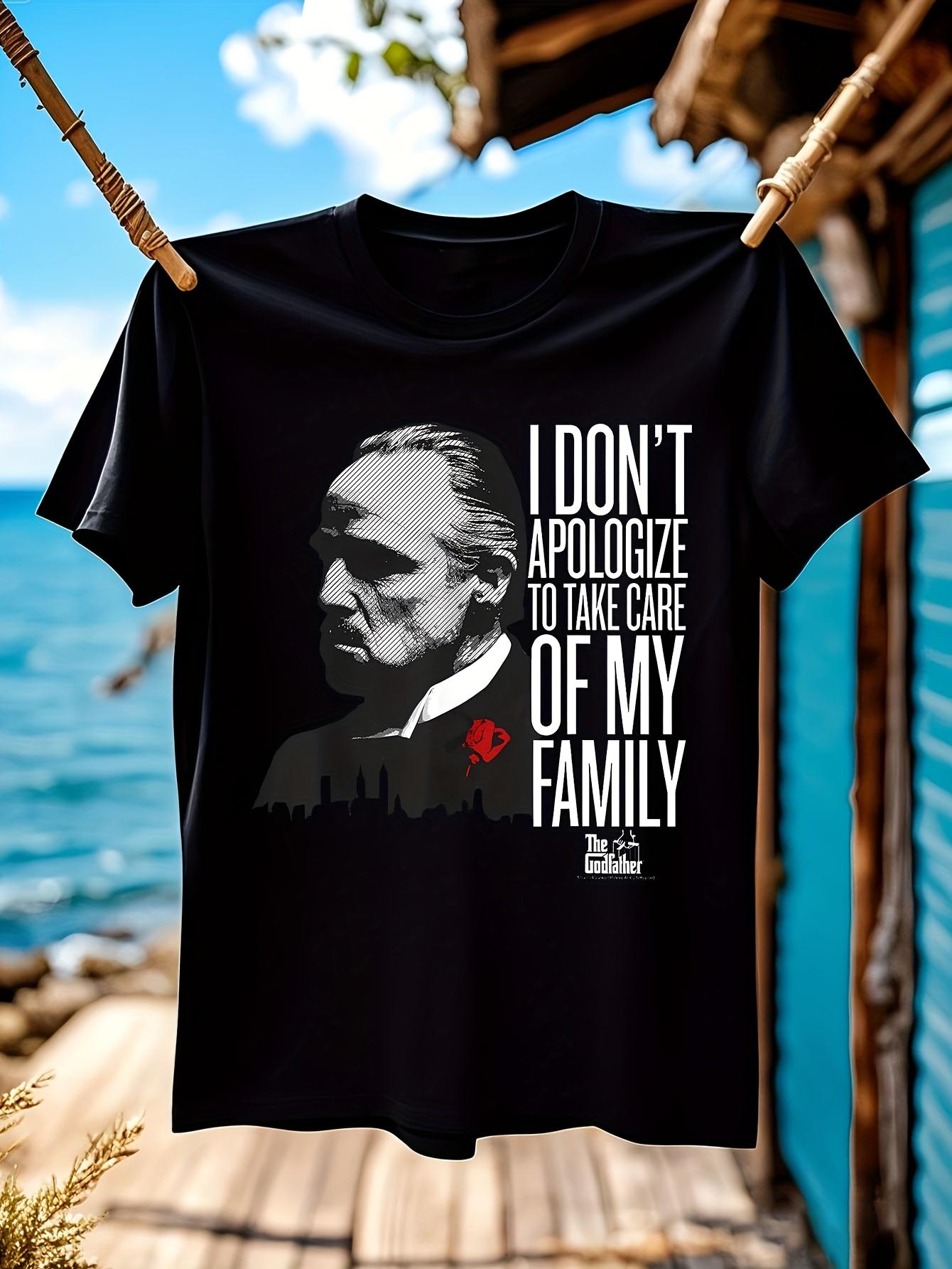 The Godfather Don Vito Corleone Movie Quote Tshirt - I DO... M