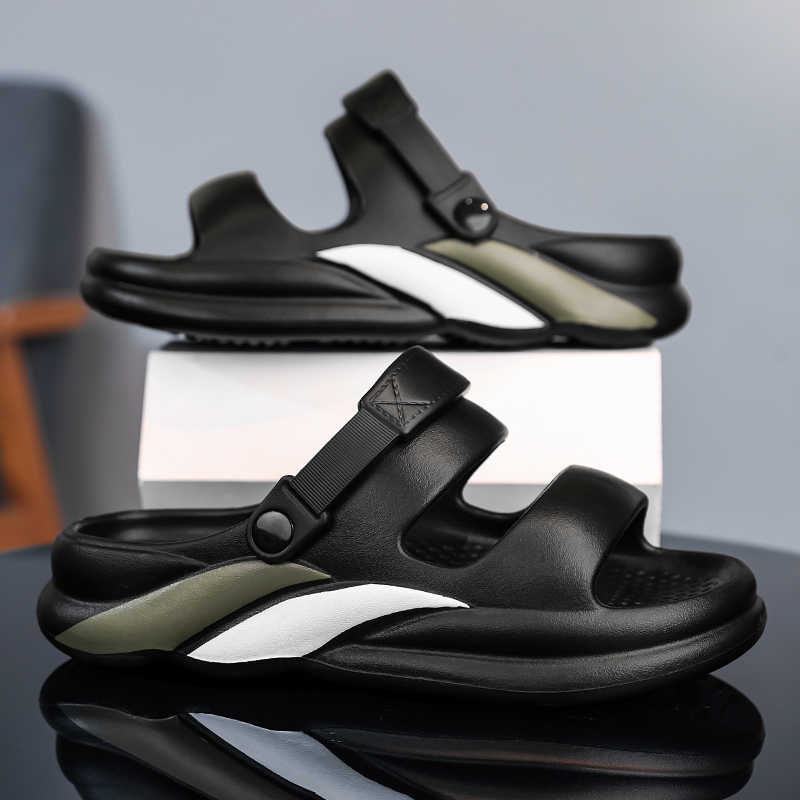 Fashion Anti-skid Without Back Brands Shoes Toe Sandals Men Rubber Flip Flops Sneakers Sport Brands Super Brand Sapatenis Tenus