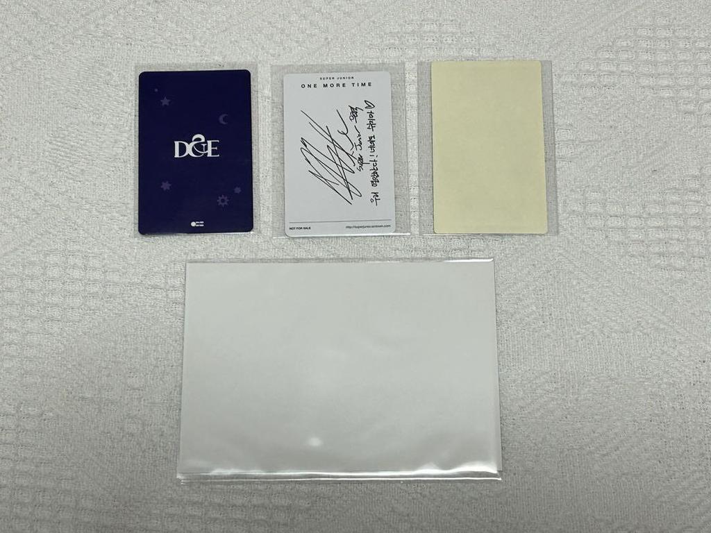 [USED] Super Junior-Eunhyuk Set Trading Card, Postcard Set